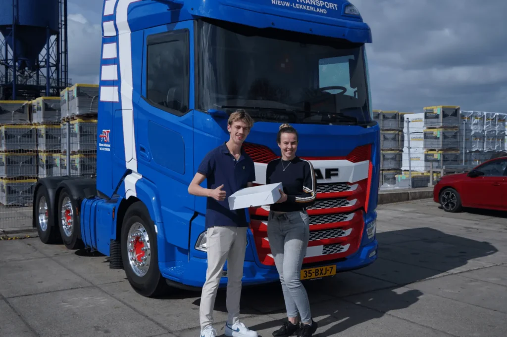 Website van A. Boer Transport, gemaakt door EndeOnline