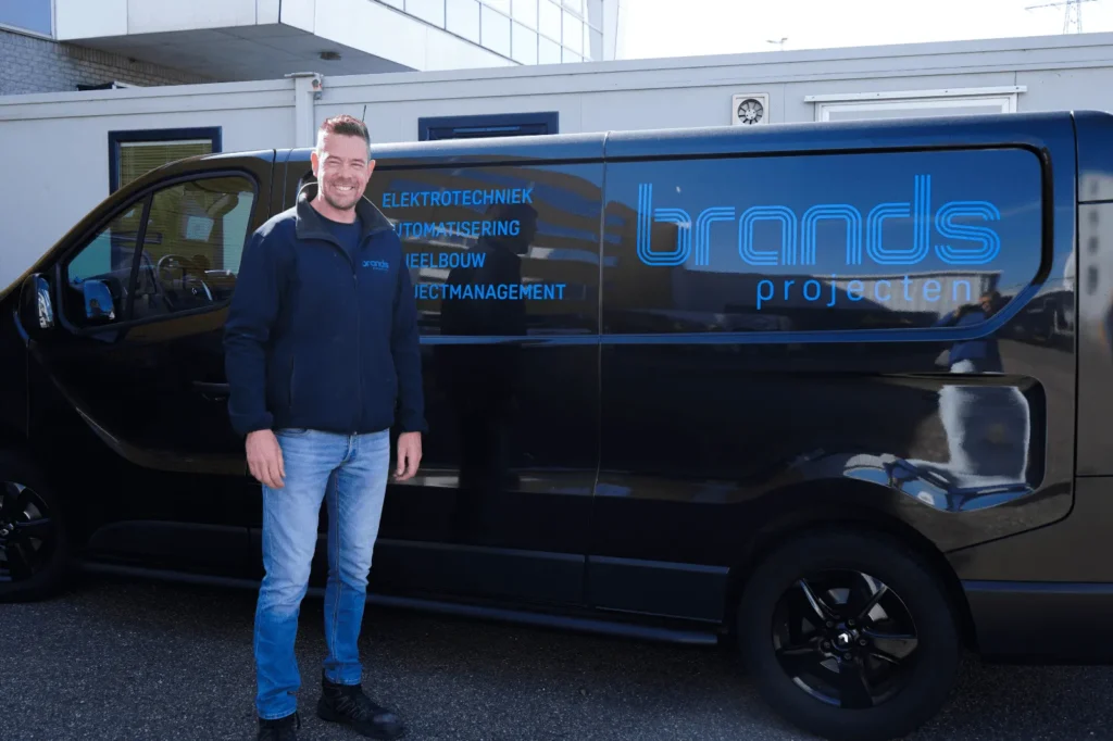 Website van Brands Projecten, gemaakt door EndeOnline