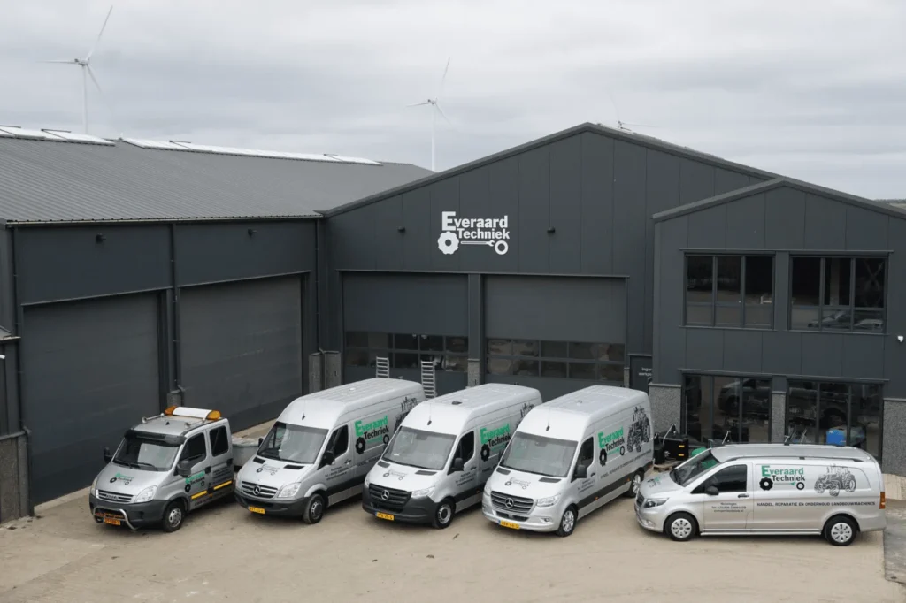 Website van Everaard Techniek, gemaakt door EndeOnline