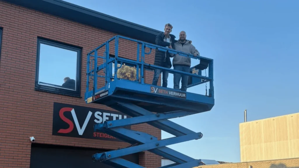 Website van Seth verhuur Dordrecht, gemaakt door EndeOnline